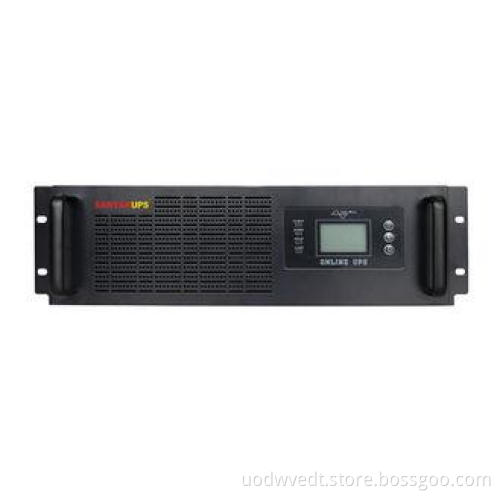 Microprocessor Control Rack Mount Online UPS With LCD displ